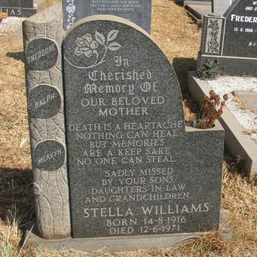WILLIAMS Stella 1916-1971
