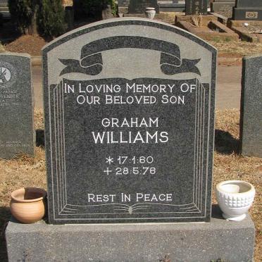 WILLIAMS Graham 1960-1976