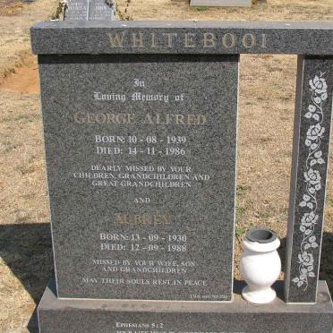 WHITEBOOI George Alfred 1939-1986 :: WHITEBOOI Aubrey 1930-1988