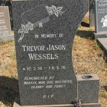 WESSELS Trevor Jason 1956-1976