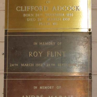 2. Northcliff Union Church Memorial