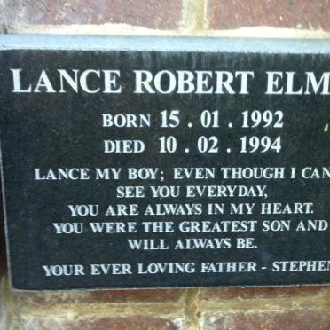 ELMES Lance Robert 1992-1994