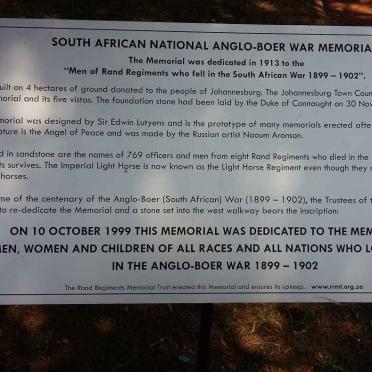 3. South African National Boer War Memorial