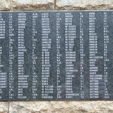 09. Memorial plaque of names of persons who died in the Concentration camp