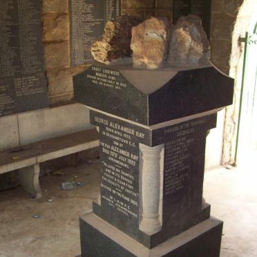 Gauteng, JOHANNESBURG, Wemmer Pan, Pioneer Park, Rand Pioneer memorial