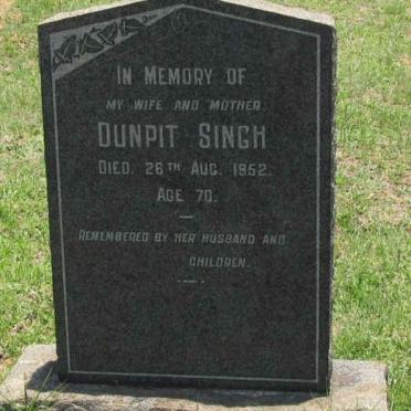 SINGH Dunpit -1952