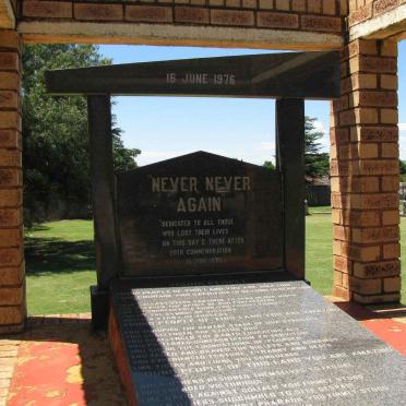 2. Overview Soweto Uprising 1976 Memorial