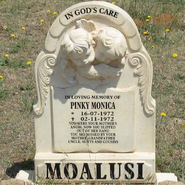 MOALUSI Pinky Monica 1972-1972