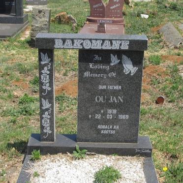 RAKOMANE Ou Jan 1918-1969