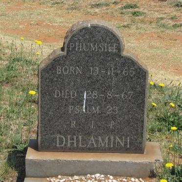 DHLAMINI Phumsile 1965-1967