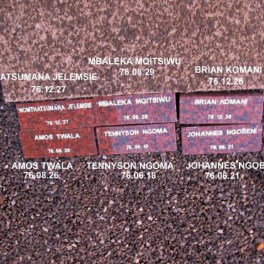 15. Name plaques