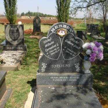 HERBST Wilhelm Cornelius L. 1964-2006 &amp; Rista SMIT 1966-2006