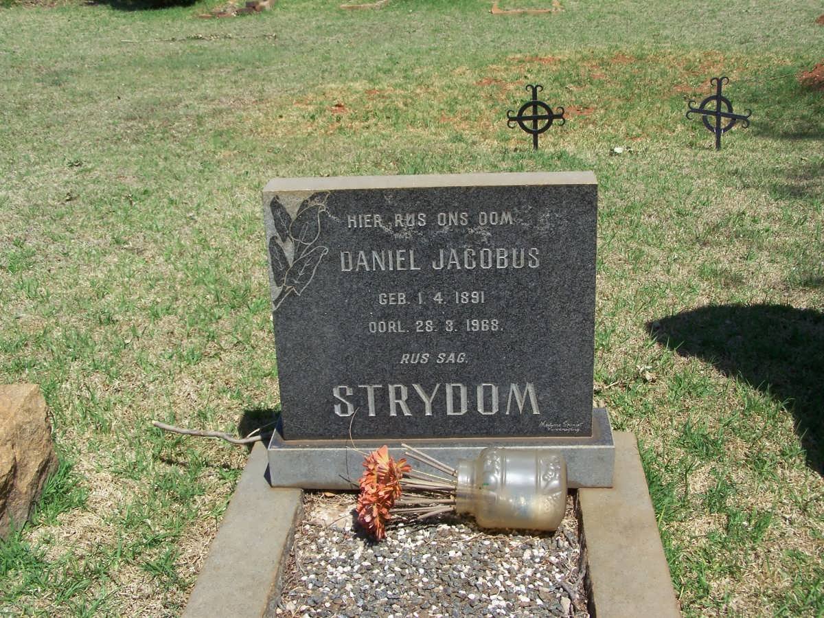 STRYDOM Daniel Jacobus 1891-1968