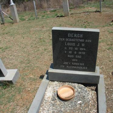 BERGH Louis J.W. 1914-1979
