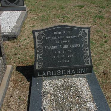 LABUSCHAGNE Francois Johannes 1911-1968