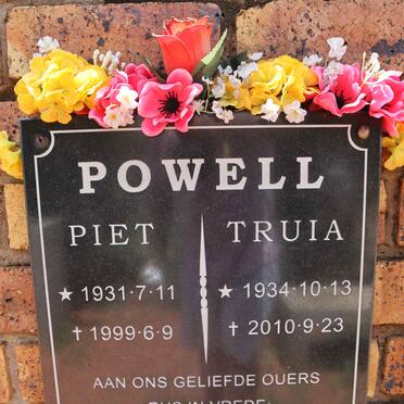 POWELL Piet 1931-1999 & Truia 1934-2010