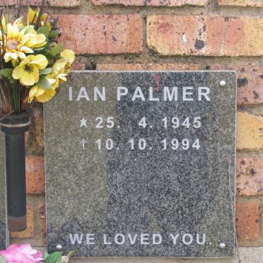 PALMER Ian 1945-1994