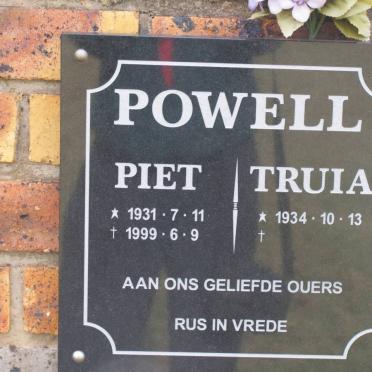 POWELL Piet 1931-1999 Truia 1934-