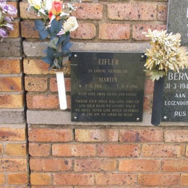 EIFLER Martin 1964-1986