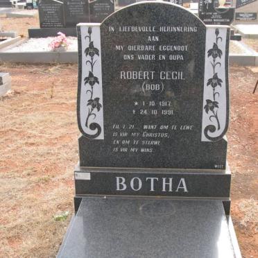 BOTHA Robert Cecil 1917-1991