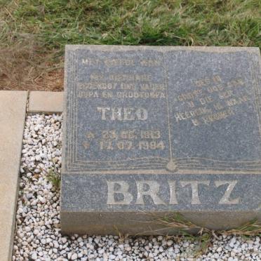 BRITZ Theo 1913-19?4