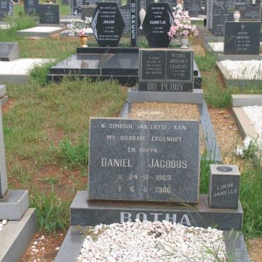 BOTHA Daniel Jacobus 1963-1986