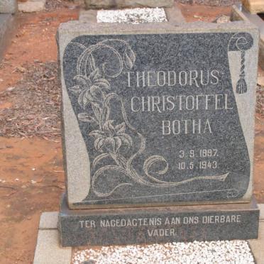 BOTHA Theodorus Christoffel 1897-1943