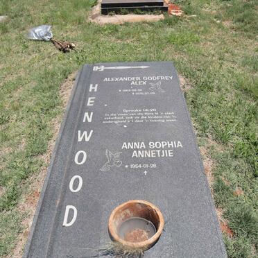 HENWOOD Alexander Godfrey 1953-2015 & Anna Sophia 1954- _1