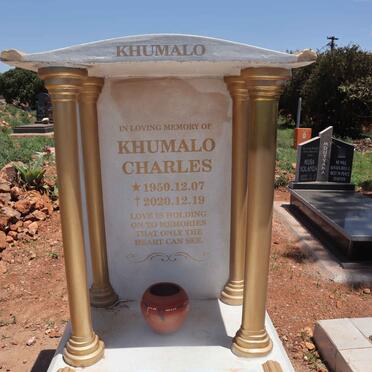 KHUMALO Charles 1950-2020
