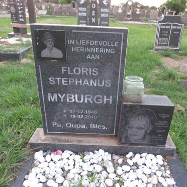 MYBURGH Floris Stephanus 1946-2010 & Jacoba Elizabeth -2017