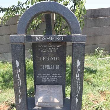 MASEKO Lerato 2006-2016