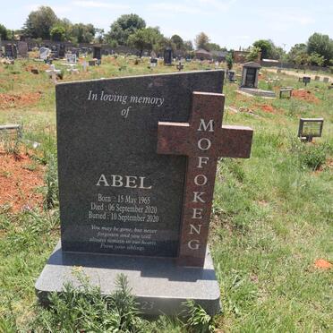 MOFOKENG Abel 1965-2020