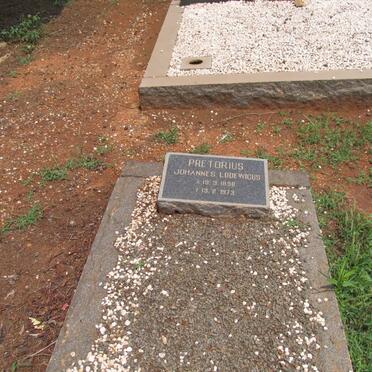 PRETORIUS Johannes Lodewicus 1898-1973