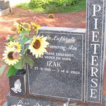 PIETERSE Izak 1918-2003