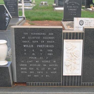 PRETORIUS Willie 1928-1983