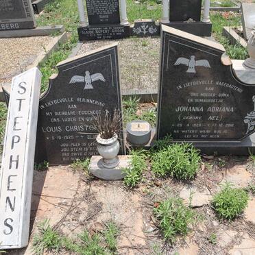 STEPHENS Louis Christoffel 1925-1988 & Johanna Adriana NEL 1929-2016 _1