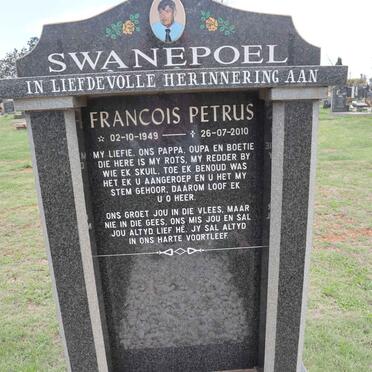 SWANEPOEL Francois Petrus 1949-2010