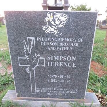 SIMPSON Terence 1970-2011
