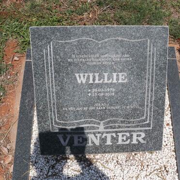 VENTER Willie 1973-2018