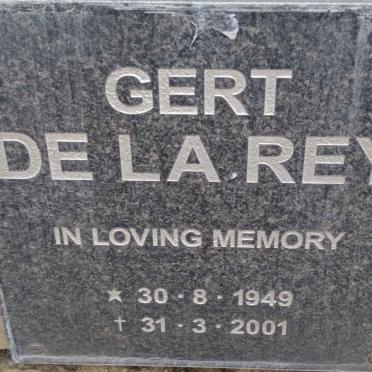 REY Gert, de la 1949-2001
