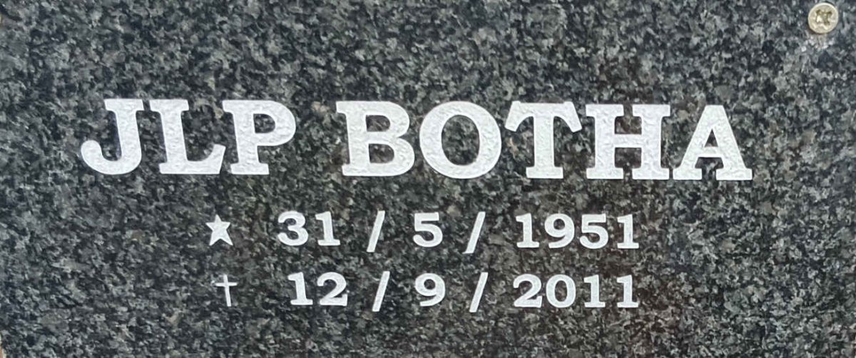 BOTHA J.L.P. 1951-2011