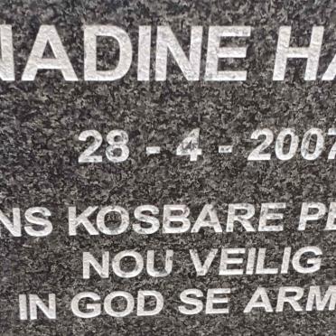 HALL Nadine  -2007