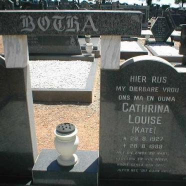 BOTHA Catharina Louise 1927-1988