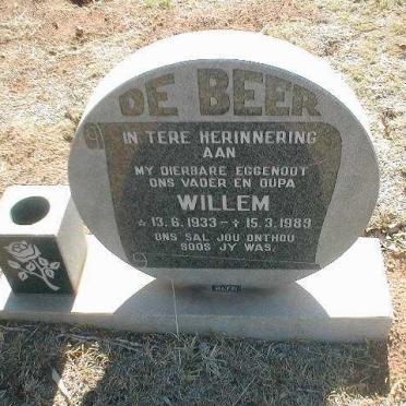 BEER Willem, de 1933-1989