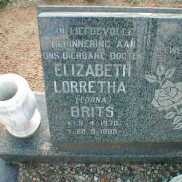 BRITS Elizabeth Lorretha 1970-1989