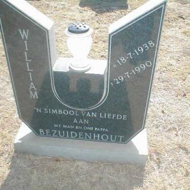 BEZUIDENHOUT William 1938-1990