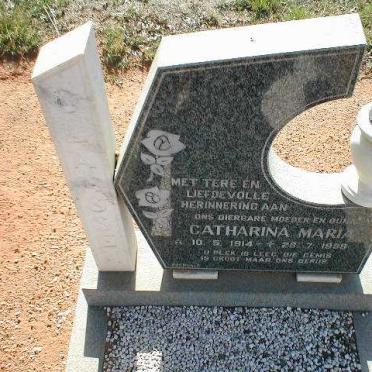 CLAASSEN Catharina Maria 1914-1989