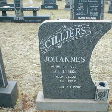 CILLIERS Johannes 1909-1983