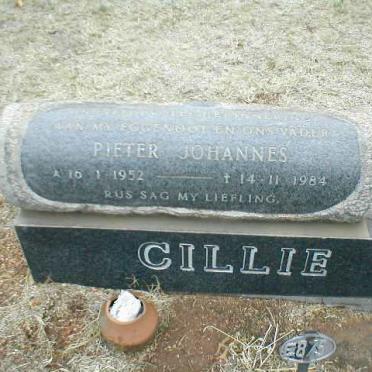 CILLIE Pieter Johannes 1952-1984