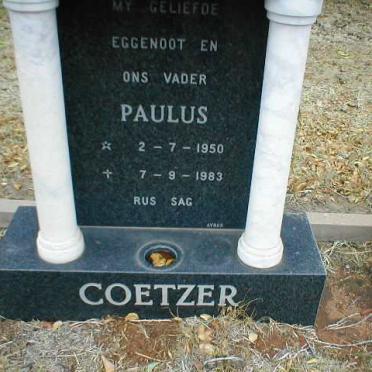COETZER Paulus 1950-1983